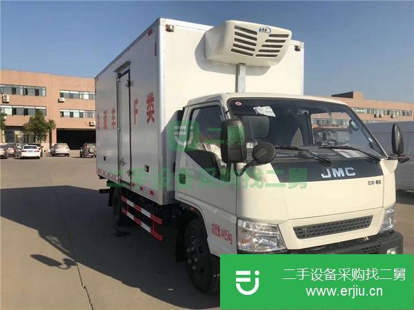 轉讓江鈴順達寬體冷藏車 不超重 江鈴116馬力發動機 容積16.76方