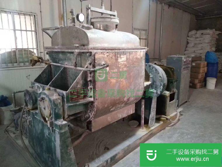 轉(zhuǎn)讓:二手不銹鋼捏合機(jī) 500升電加熱抽真空