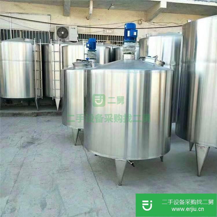 出售二手食品制藥不銹鋼儲罐 二手化工儲罐