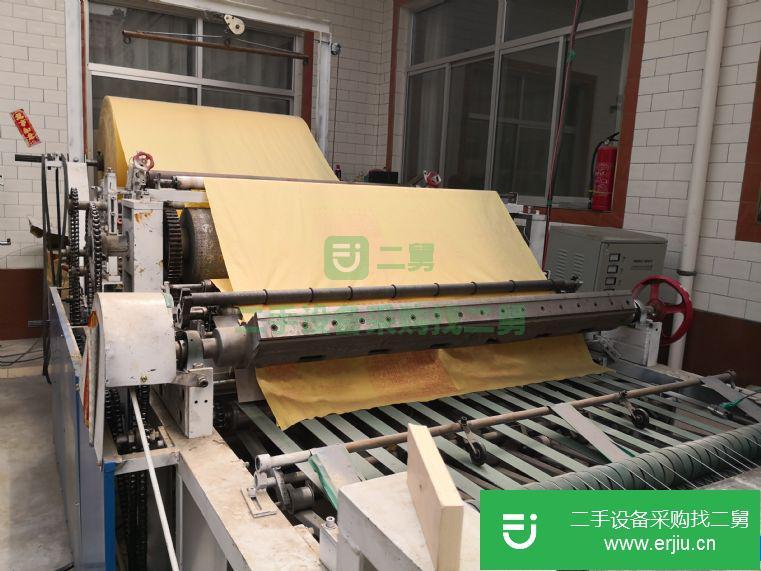 轉讓:1.2米寬雙色一印一壓泡印刷機