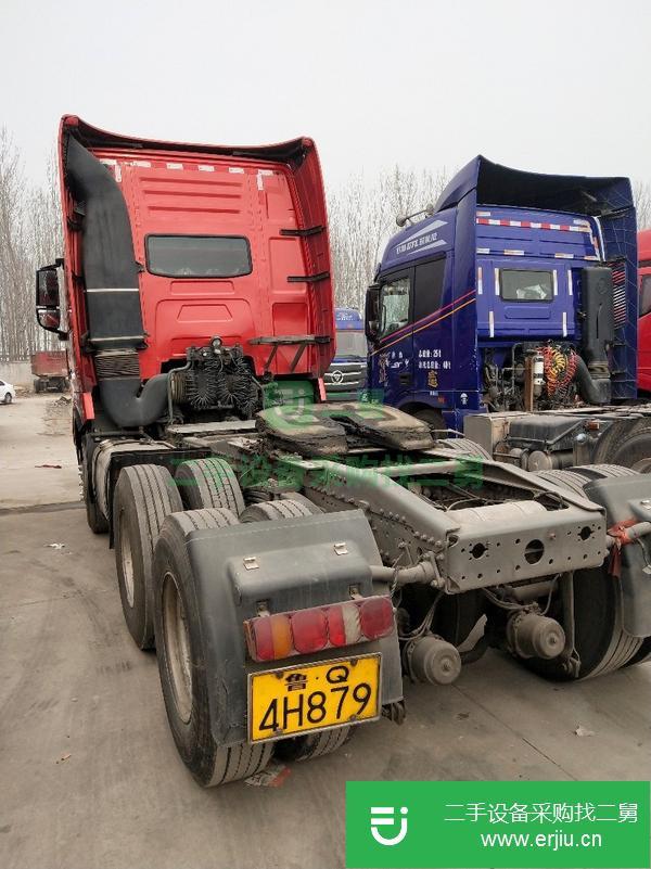 轉讓二手15年豪沃T7牽引車440馬力
