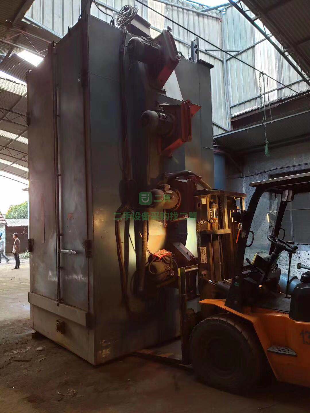 急售二手2.5??2.5??3.8雙吊拋丸機九成新江蘇省蘇州市