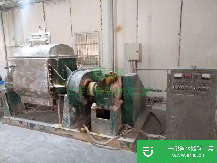轉(zhuǎn)讓:二手不銹鋼捏合機(jī) 500升電加熱抽真空