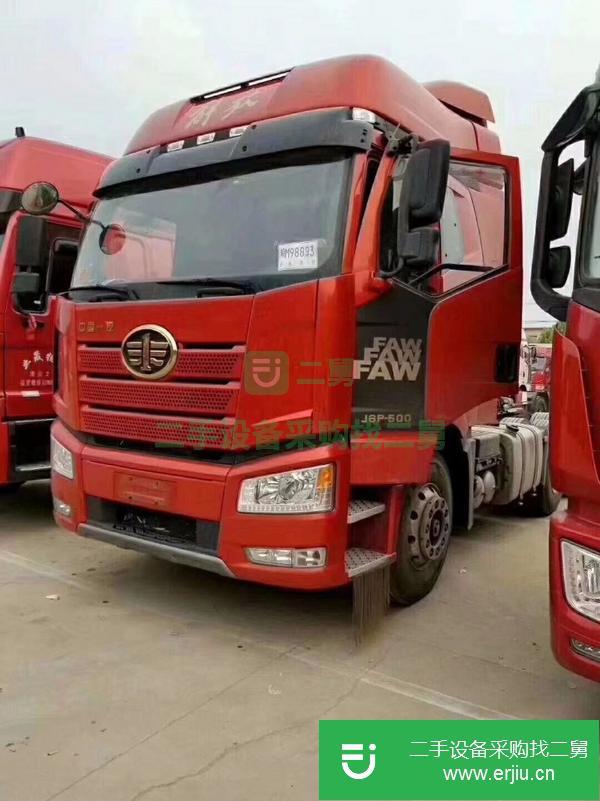 出售二手牽引車,解放JH6,馬力大,原車原版
