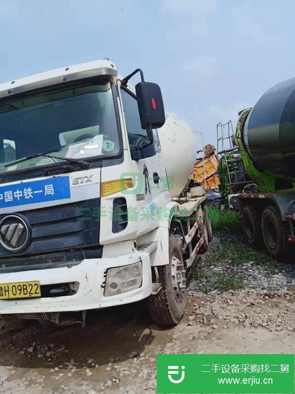 轉讓14年二手歐曼攪拌車 340馬力 大14方