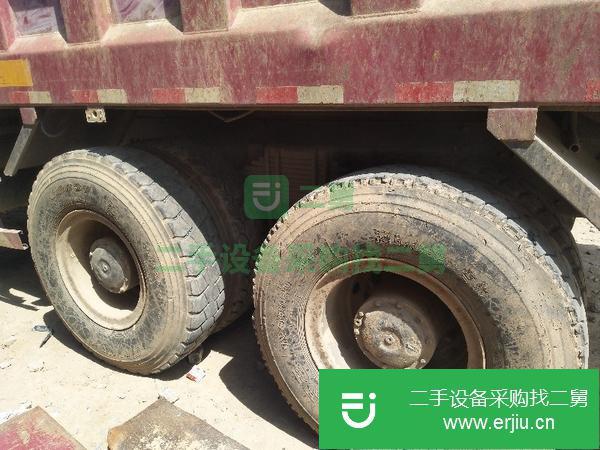 轉讓二手陜汽德龍F3000后八輪自卸車336馬力  可提檔過戶 保證原裝車