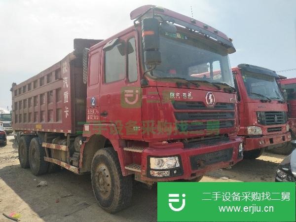 轉讓二手陜汽德龍F3000后八輪自卸車336馬力  可提檔過戶 保證原裝車