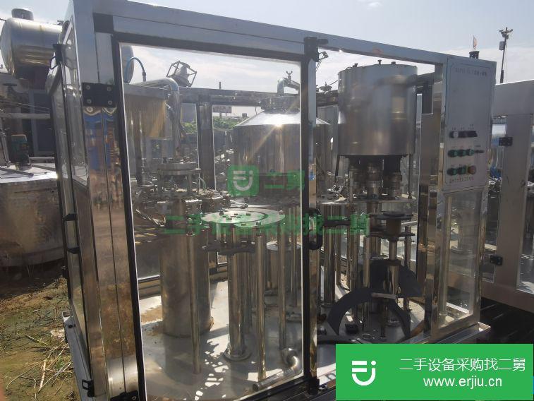轉讓二手三合一礦泉水灌裝機