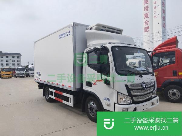 轉讓福田歐馬可4.2米冷藏車康機129馬力2.8排量藍牌不超重