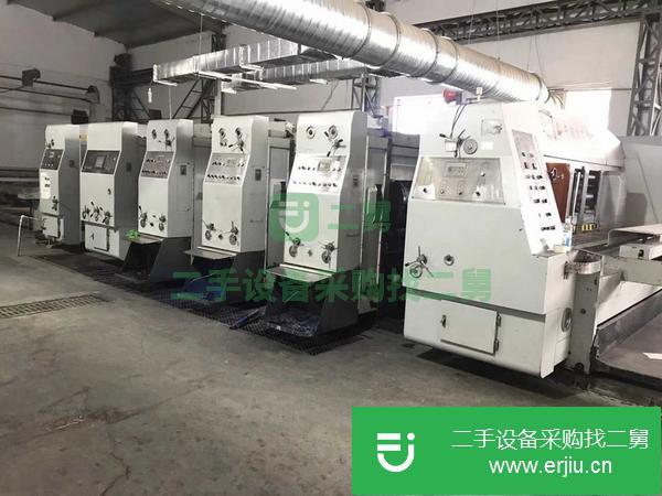 全國范圍出售紙箱廠二手紙箱機(jī)械設(shè)備 紙品包裝印刷機(jī)開槽模切