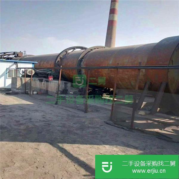 轉讓閑置二手大型回轉窯滾筒烘干機 二手烘干機