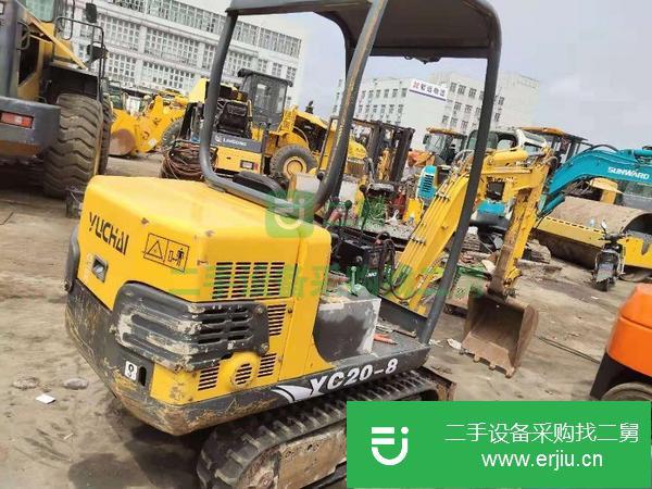 轉讓二手玉柴20小型挖掘機工作一千小時,原裝二手20小挖機