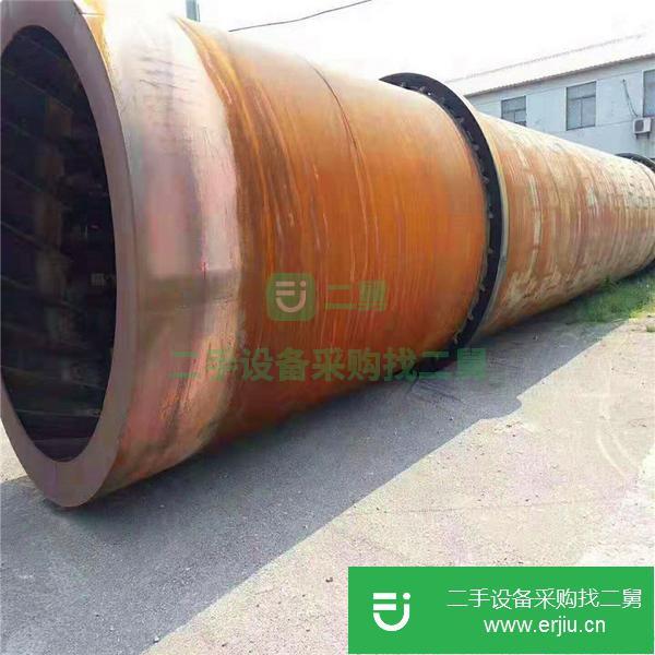 轉讓閑置二手大型回轉窯滾筒烘干機 二手烘干機