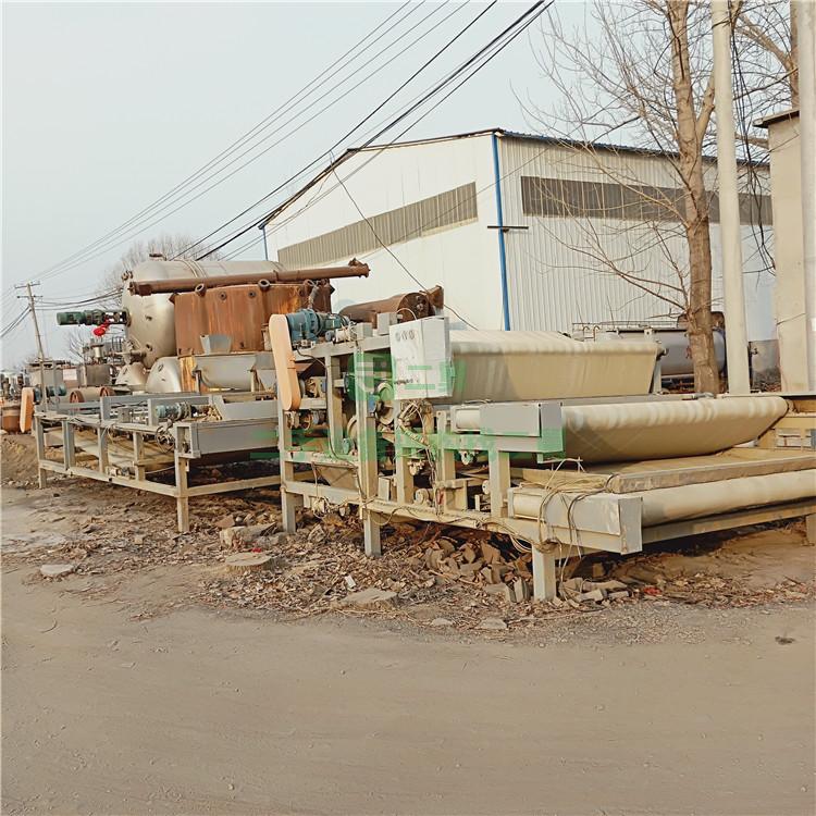 出售二手3米x15米帶式壓濾機(jī)  污泥過濾機(jī)