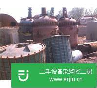 轉(zhuǎn)讓出售二手9成新搪瓷反應(yīng)釜