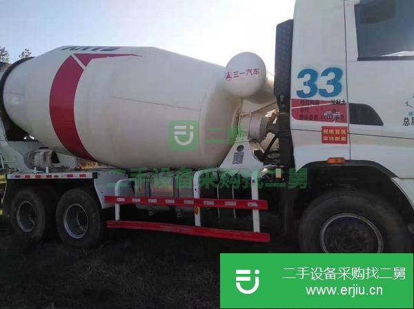 轉(zhuǎn)讓18年三一重工十四方，三一上裝攪拌車(chē)，全國(guó)包提檔過(guò)戶(hù)