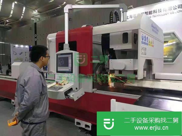 轉讓普睿瑪1300瓦3D光纖激光切管機二手剪板折彎機激光切割機
