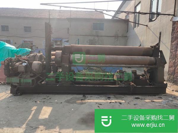 現貨出售二手實心W11-25*3000實心機械全自動卷板機