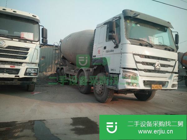 低價(jià)出售一批二手豪沃陜汽德龍三一混凝土攪拌罐車手續(xù)齊全