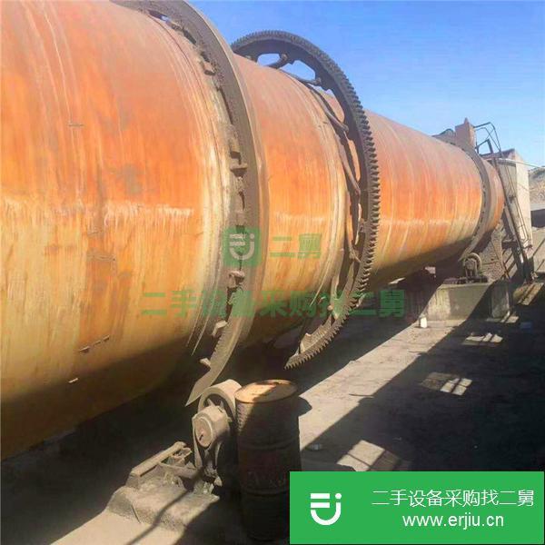轉讓閑置二手大型回轉窯滾筒烘干機 二手烘干機