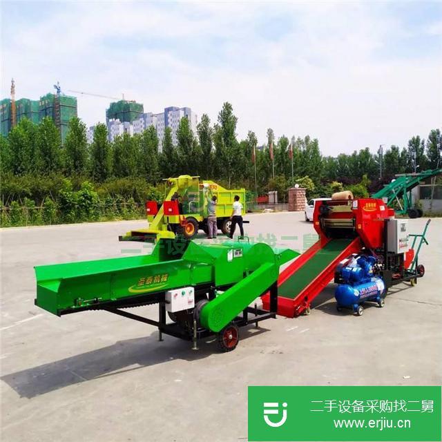 出售小型青貯飼料打包機 秸稈打捆機 青儲飼料打捆機