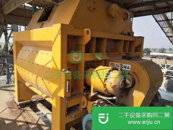 出售一臺120攪拌站仕高瑪主機(jī),博碩系統(tǒng)