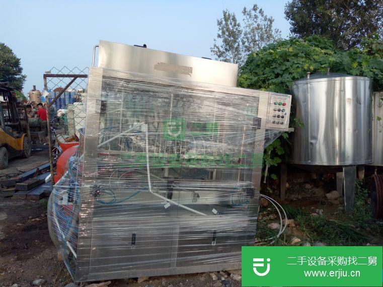 轉讓:出售一臺14個頭都直線灌裝機生產線 九九新 有意者聯系