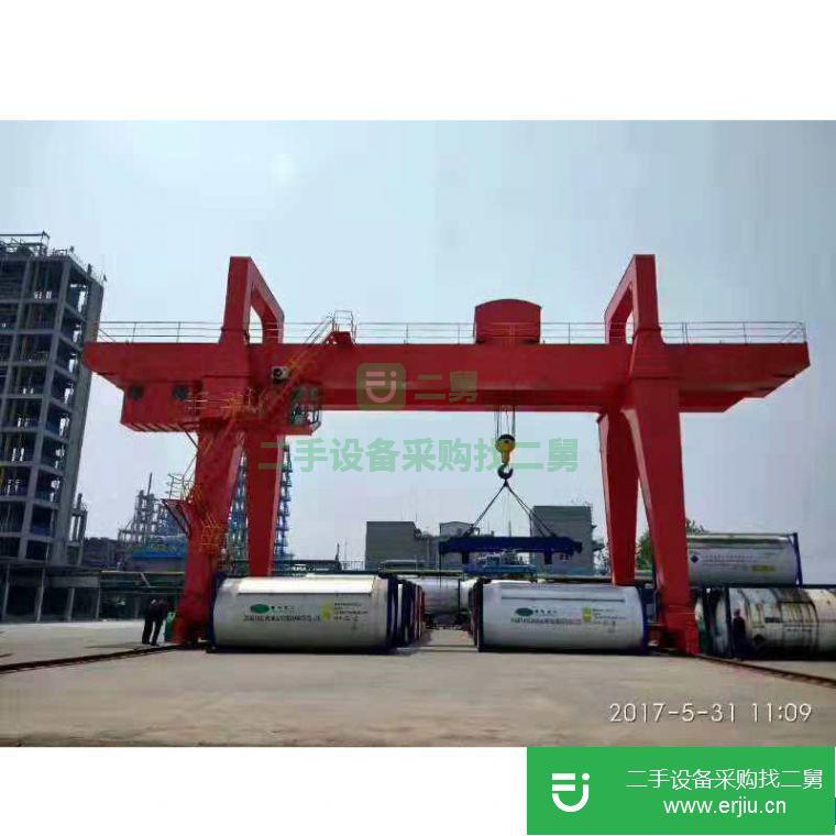 轉讓:出售二手龍門吊 起重機 電磁吸盤 道軌 電動葫蘆 懸臂吊 天車