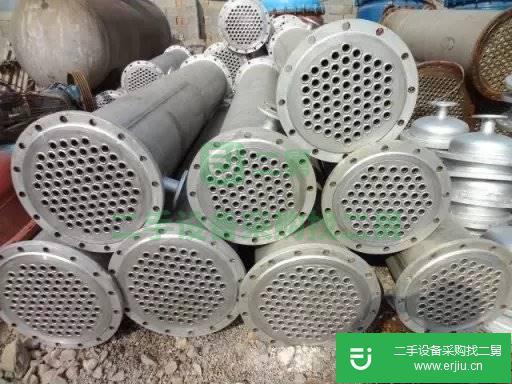 轉讓二手列管式冷凝器 316L不銹鋼冷凝器