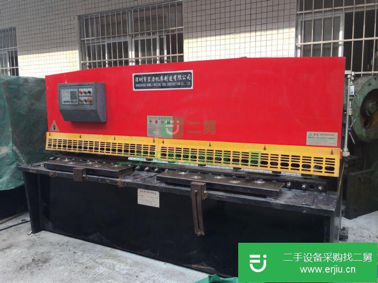 轉讓:二手剪板機，數控折彎機刨槽機，激光切割機