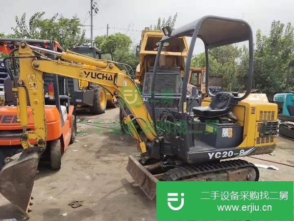轉讓二手玉柴20小型挖掘機工作一千小時,原裝二手20小挖機