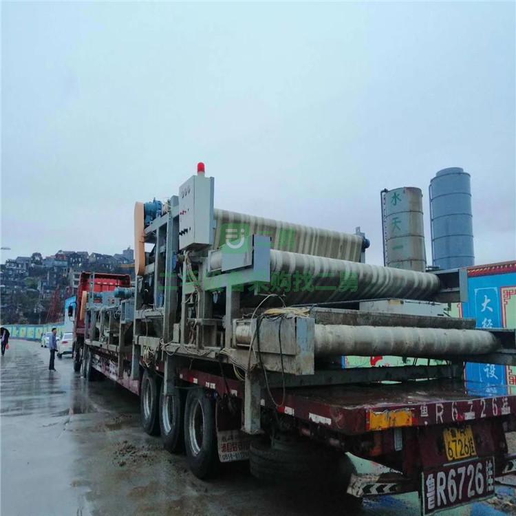 出售二手3米x15米帶式壓濾機(jī)  污泥過濾機(jī)