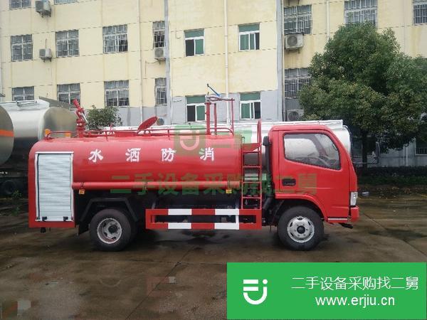 轉(zhuǎn)讓東風(fēng)消防車福瑞卡140馬力帶電動(dòng)水炮水管救援車可分期免利息