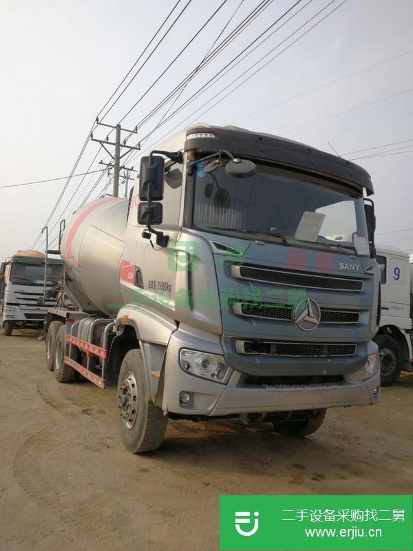 轉(zhuǎn)讓三一品牌后八輪大12方攪拌車手續(xù)齊全