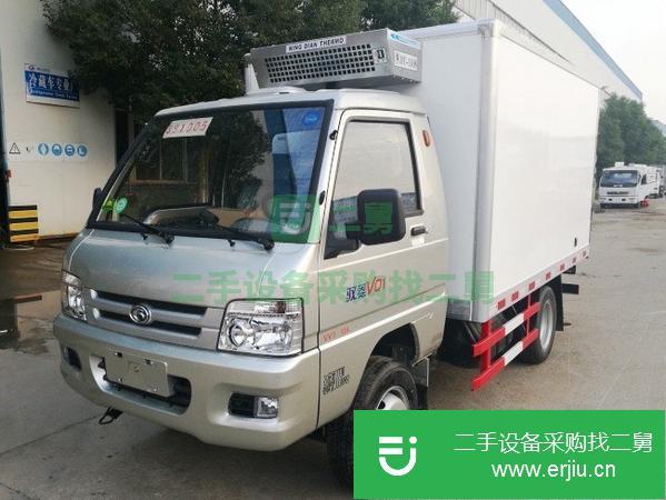 轉讓低價處理小型藍牌福田馭菱VQ2后雙輪蔬菜水果冷藏車