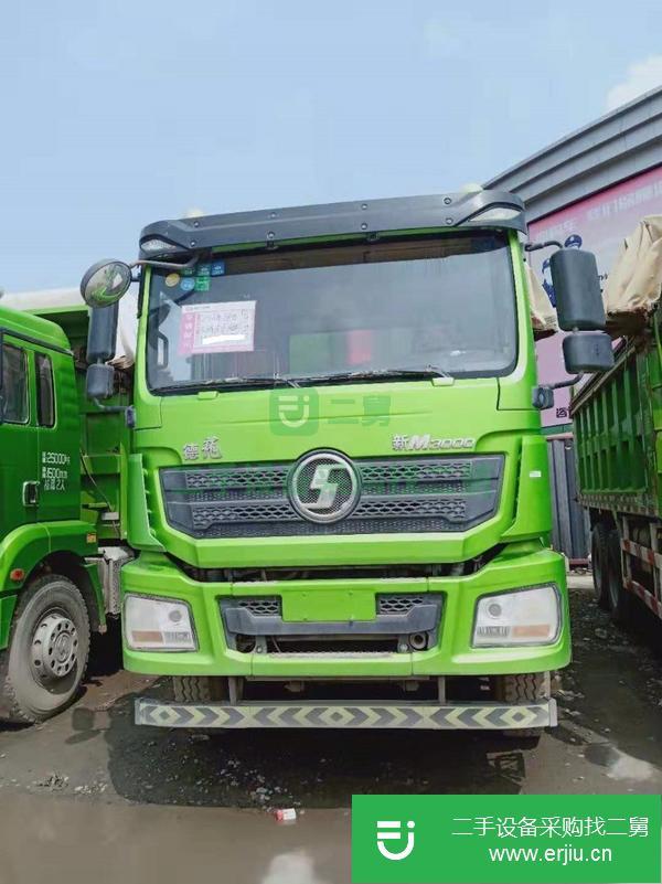 轉讓處理18年二手德龍自卸車 350馬力 后八輪