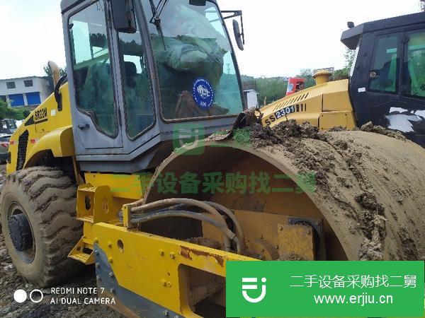 轉(zhuǎn)讓山推22噸單鋼輪壓路機(jī)