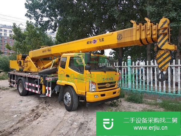 轉(zhuǎn)讓飛龍吊車,12噸,5節(jié)8米,油電兩用,大小勾齊全