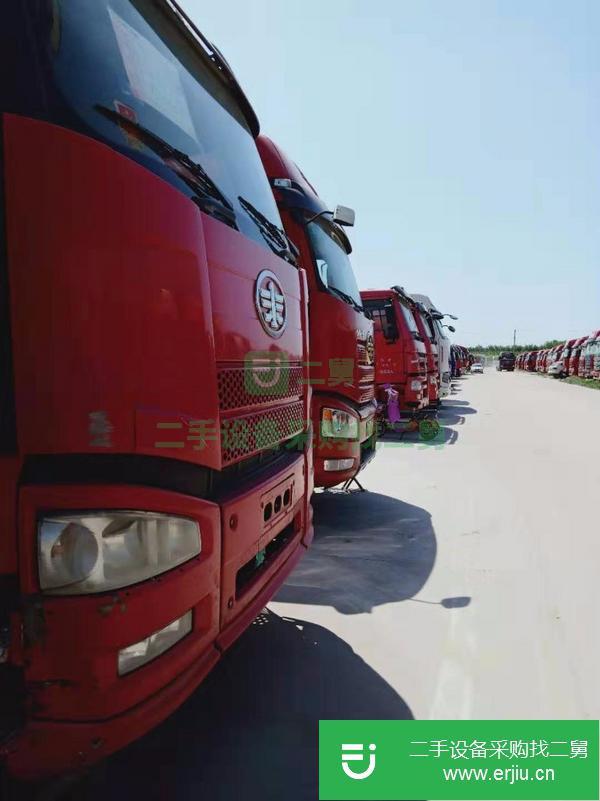 轉讓急售14年二手解放牽引車 420馬力 雙驅輕體