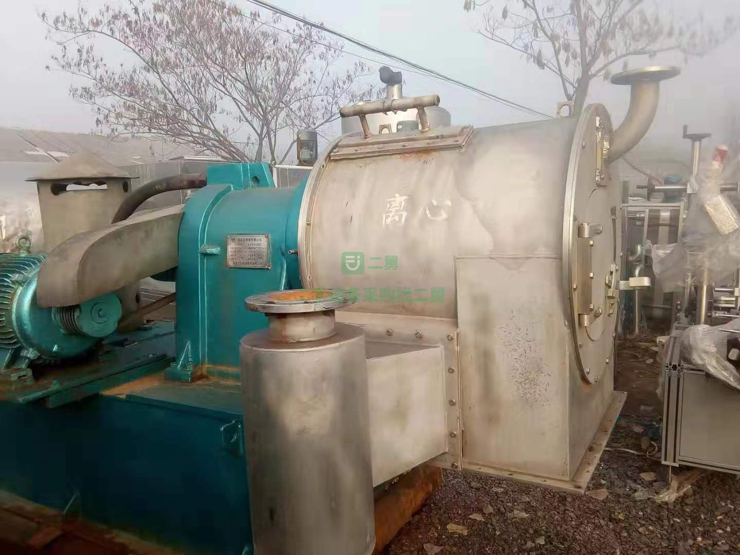 出售雙機活塞推料離心機HH500-NA