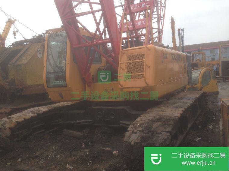 轉讓二手8成新三一SANY SCC500B 50噸履帶式起重機