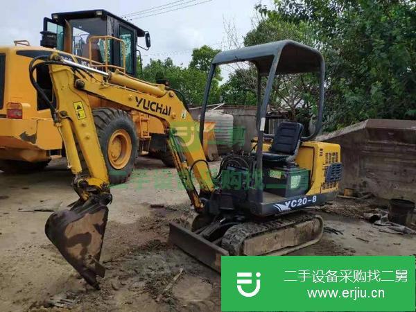 轉讓二手玉柴18小型挖掘機,二手18 20小挖機低價質量很好