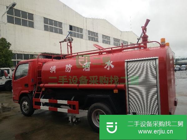轉(zhuǎn)讓東風(fēng)消防車福瑞卡140馬力帶電動(dòng)水炮水管救援車可分期免利息