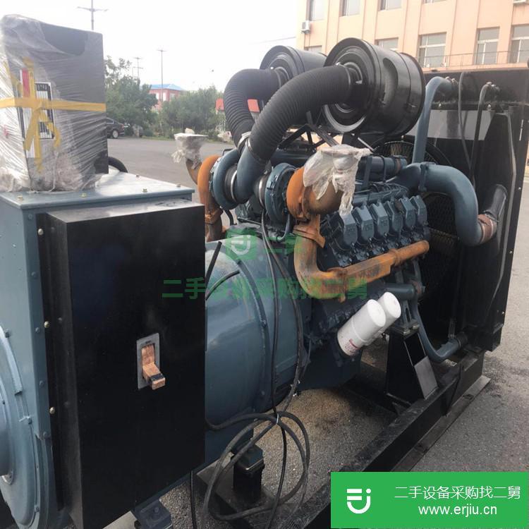 沈陽半價處理一臺大宇二手柴油發電機組,九成新
