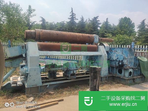 現貨出售二手實心正宗W11-40*3000對稱式機械自動卷板機