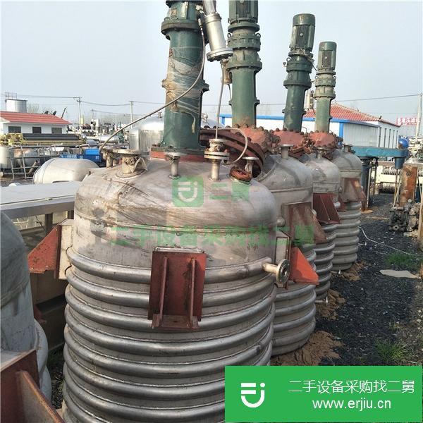 轉讓出售九成新二手反應釜