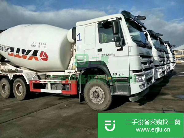 出售20臺國五豪沃大14方攪拌車可分期付款轉