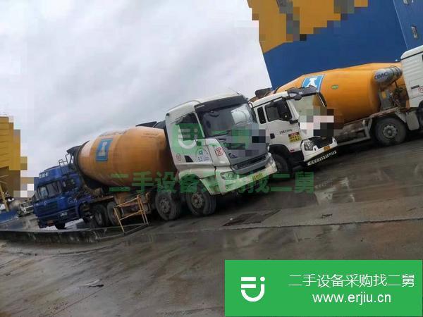 轉讓14年三一國四十八方攪拌車日野動力