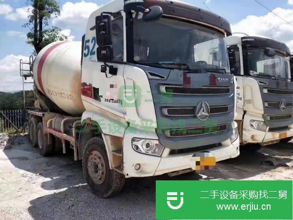 轉讓14年三一國四十八方攪拌車日野動力