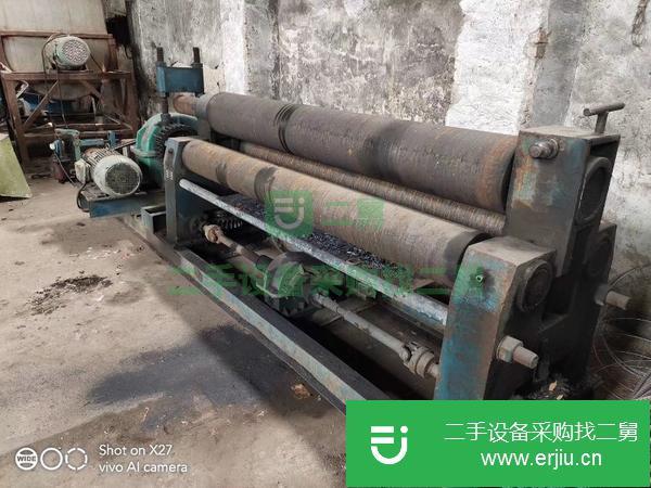 現貨出售二手實心國標W11-20*2200對稱式機械自動卷板機